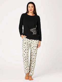 Pyžamo Key LNS 923 dlouhé rukávy XS–XL