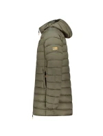 Geographical Norway Pánska bunda AMIGOMAP LONG HOOD DB KAKI MEN 233 KAKI (WZ5087H/GN-KAKI)