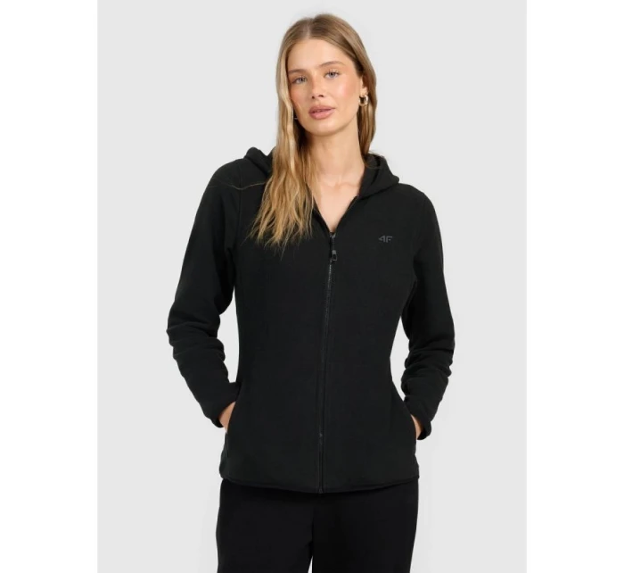 Dámský tenký fleece s kapucí model 21870679 - 4F