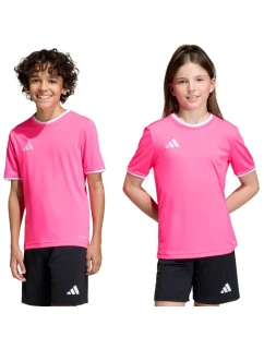 Detské tričko adidas Entrada 26 Jersey pink KE9846