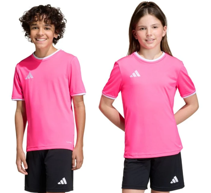 Detské tričko adidas Entrada 26 Jersey pink KE9846