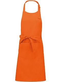 K 885 Zástěra s laclem model 22511048 orange - Kariban