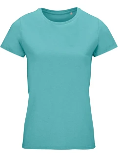 SOL'S Crusader Women Dámske tričko z bio bavlny 25.3581 pool blue