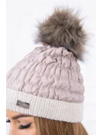 Čepice model 18743588 béžová - K-Fashion Čepice model 18743588 béžová - K-Fashion