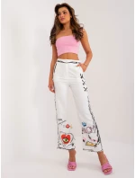 Spodnie DHJ SP  ecru model 21409529 - FPrice