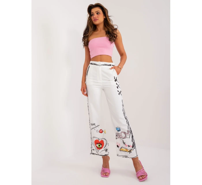 Spodnie DHJ SP  ecru model 21409529 - FPrice