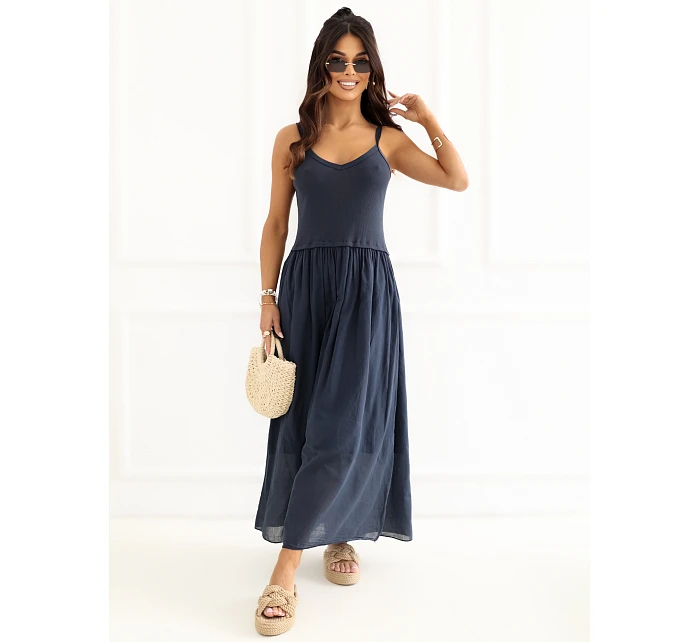 Šaty MI SK 22586.62 tmavomodré