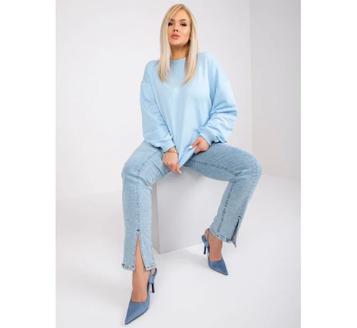 Mikina RV BL 6316.16X svetlo modrá