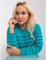 Bluzka RV BZ model 19154311 turkusowy - FPrice Bluzka RV BZ model 19154311 turkusowy - FPrice