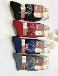 Dámske vlnené ponožky B601 2601 - Wik