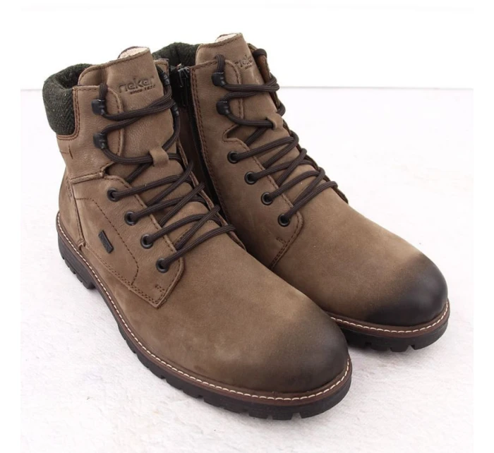 M zateplené boty model 20810163 - Rieker M zateplené boty model 20810163 - Rieker