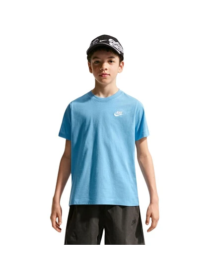 Detské tričko Nike Sportswear v svetlo modrej farbe FZ5177 497