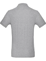 B&C Inspire Polo /men_° Pánske polo tričko z bio bavlny 01.0430 heather grey B&C Inspire Polo /men_° Pánske polo tričko z bio bavlny 01.0430 heather grey