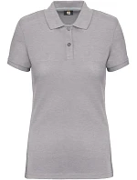 WK WK 275 Dámske pracovné polo tričko z hrubej bavlny 20.W275 oxford grey WK WK 275 Dámske pracovné polo tričko z hrubej bavlny 20.W275 oxford grey