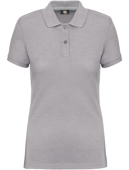 WK WK 275 Dámske pracovné polo tričko z hrubej bavlny 20.W275 oxford grey WK WK 275 Dámske pracovné polo tričko z hrubej bavlny 20.W275 oxford grey