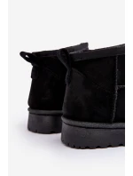 Dětské zimní boty černé model 21639780 - Boto Dětské zimní boty černé model 21639780 - Boto