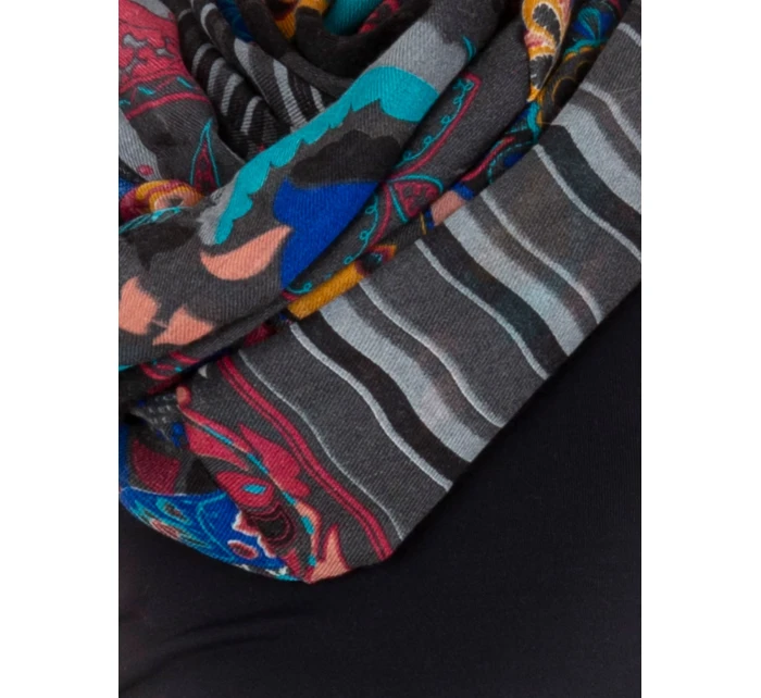 Tunelový šál AT KM ENEC A9.91 tmavo šedá