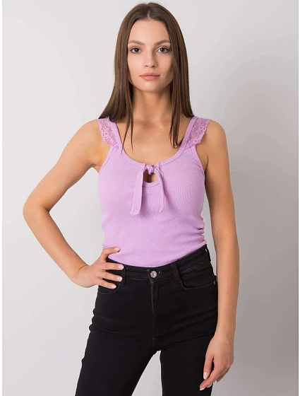 Dámský top CA TP model 15515437 světle fialový - FPrice Dámský top CA TP model 15515437 světle fialový - FPrice