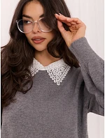 Sweter IR SW szary model 22400816 - FPrice Sweter IR SW szary model 22400816 - FPrice