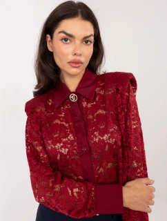 IT košeľa KS 21999.50 bordová