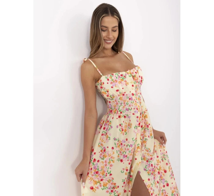 Šaty MI SK 23817 1.88 svetložltá