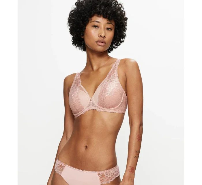 Dámska podprsenka Wild Peony Florale WP - PINK - svetlo ružová 1774 - TRIUMPH