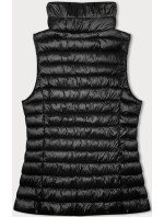 Černá prošívaná vesta se stojáčkem model 18966900 - J.STYLE