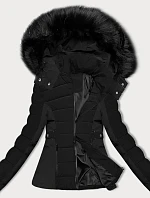 Dámska krátka zimná bunda S'west Black (B8308-1)