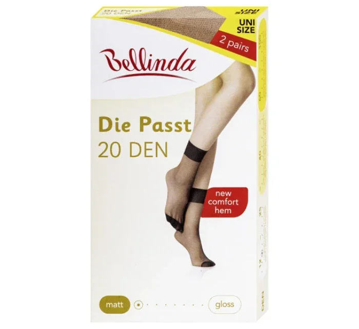 ponožky 2 páry DIE SOCKS 20 DEN model 15437144 - Bellinda ponožky 2 páry DIE SOCKS 20 DEN model 15437144 - Bellinda