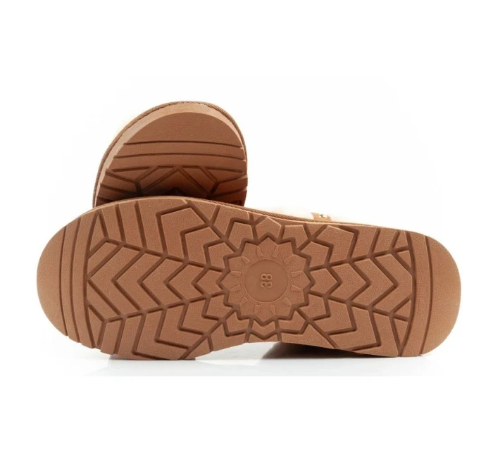 O'neill model 21394743 Mid zimní kotníkové boty zateplené pohodlné módní hnědé - ONeill