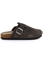 Skórzane damskie brązowe model 22086920 - VINCEZA