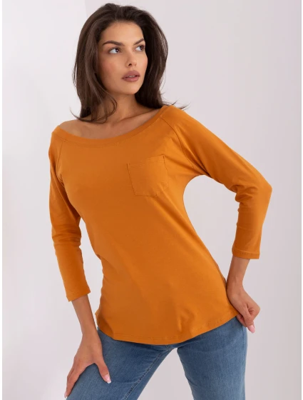 Blúzka EM BZ HS 20 49.45 tmavo oranžová