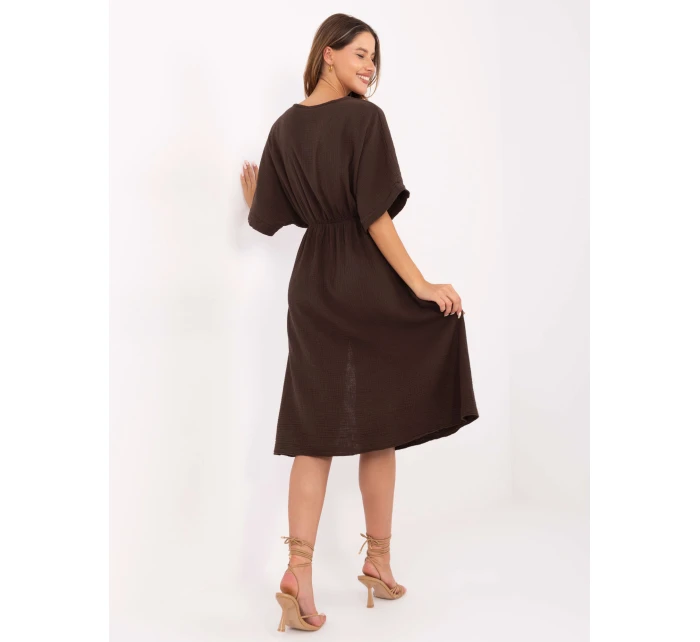 Šaty MI SK 121008.84 tmavě hnědé