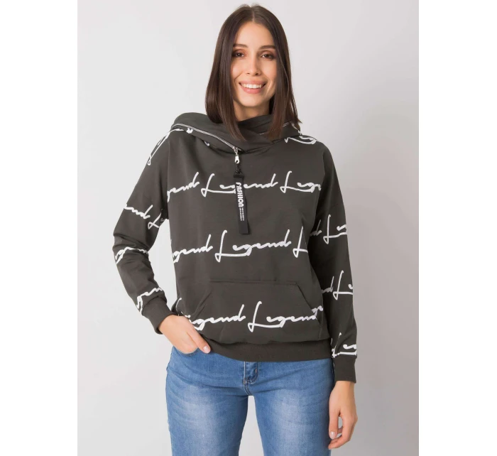 Blúzka RV BL 7127.27 tmavá khaki