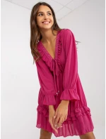 Šaty TW SK BI model 21264347 fuchsiová - FPrice Šaty TW SK BI model 21264347 fuchsiová - FPrice