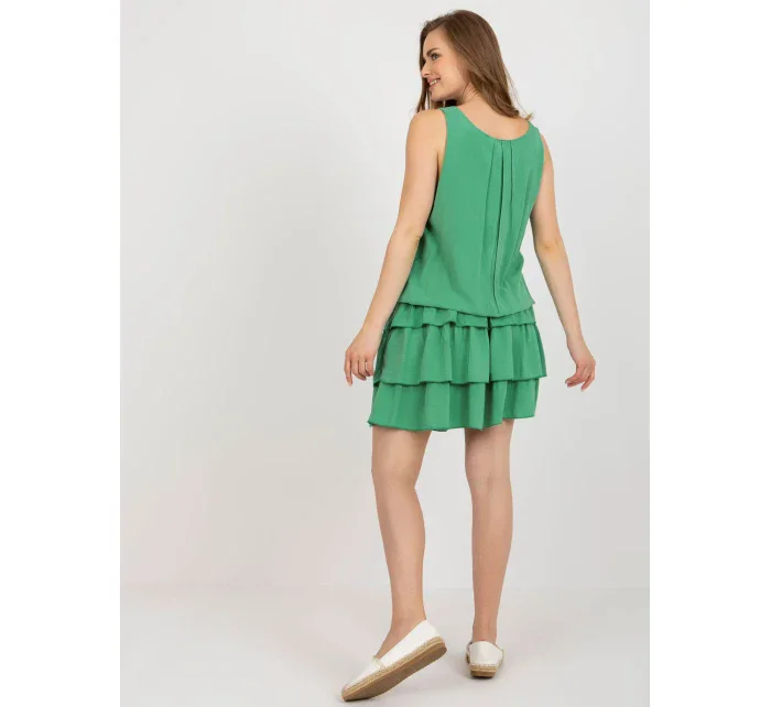 TW SK BI 8139 šaty.44 zelená TW SK BI 8139 šaty.44 zelená