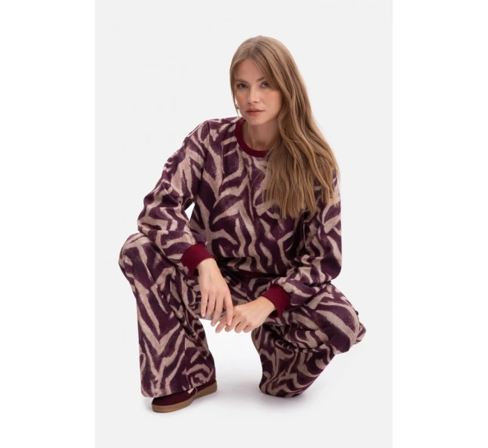 B303 Pletená mikina s potlačou - model 2