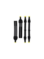 POC System Zadné nosné popruhy čierne POC System Zadné nosné popruhy čierne