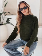 CAMERON dámsky sveter zelený FashionStreet MY1153