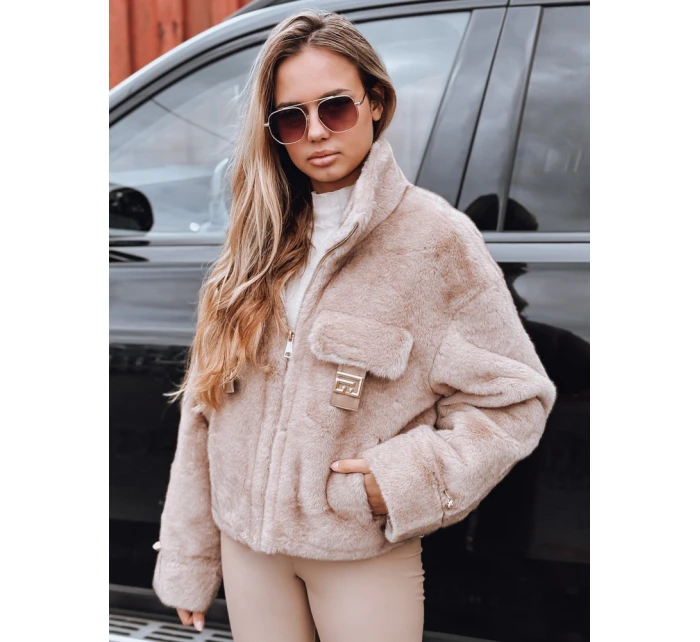 Dámský krátký béžový Dstreet model 21993153 - FashionStreet