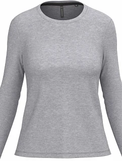 K Dámské tričko s dlouhým rukávem 20.K oxford grey model 22508463 - Kariban