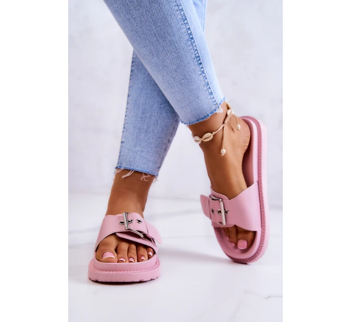 Klasické pantofle Big Star Růžová model 21579639 - Big Star Shoes