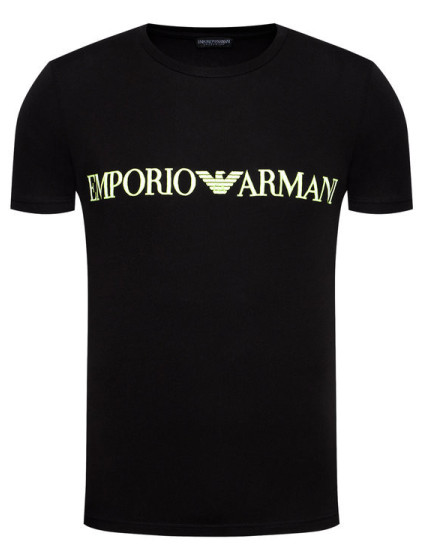 Pánske tričko 111035 1P516 00020 čierna - Emporio Armani
