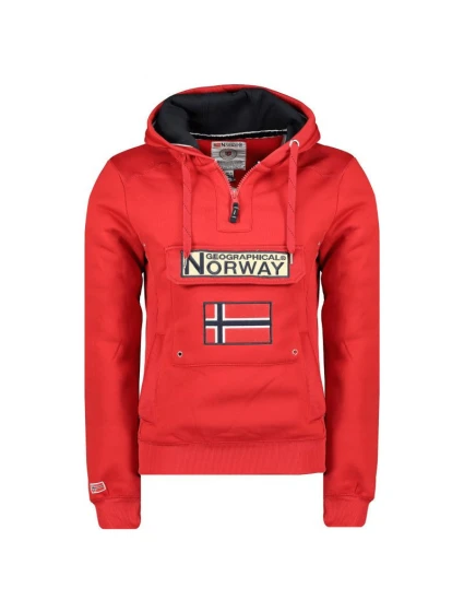 Pánska mikina WY10089H/GN Red - Geographical Norway