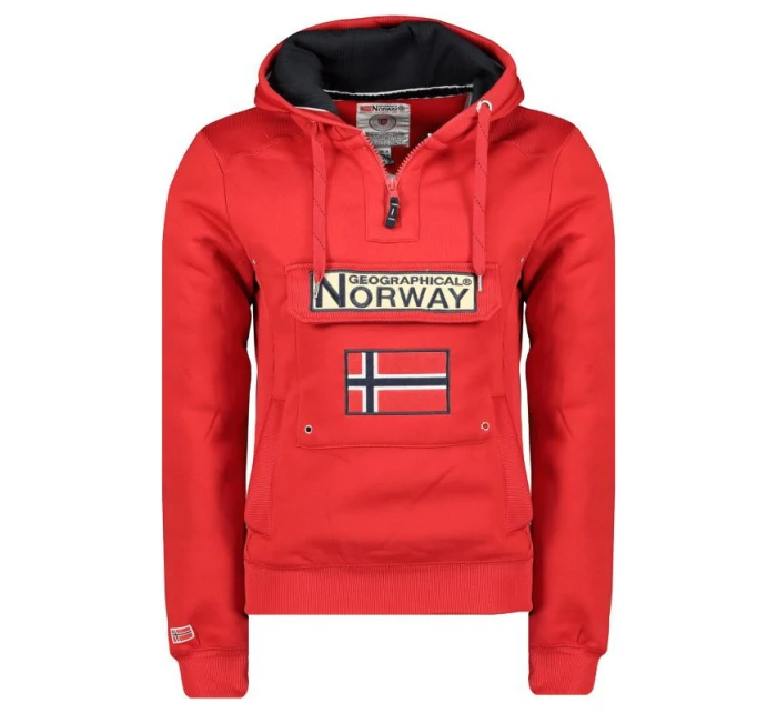 Pánska mikina WY10089H/GN Red - Geographical Norway