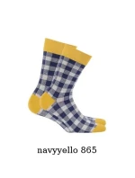 Pánske ponožky Wola Perfect Man vzorované W 94N03 Casual