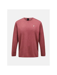 Pánske tričko PEAK PERFORMANCE M Trail Longsleeve, červené