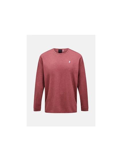 Pánské tričko PEAK PERFORMANCE M Trail Longsleeve, červené Pánské tričko PEAK PERFORMANCE M Trail Longsleeve, červené