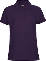 Neutral O 22980 Dámske polo tričko z bio bavlny 77.2280 fialové
