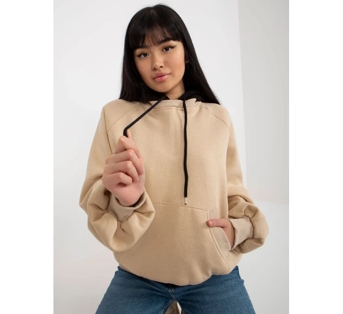 Dámska mikina EM BL 696.68 béžová - FPrice